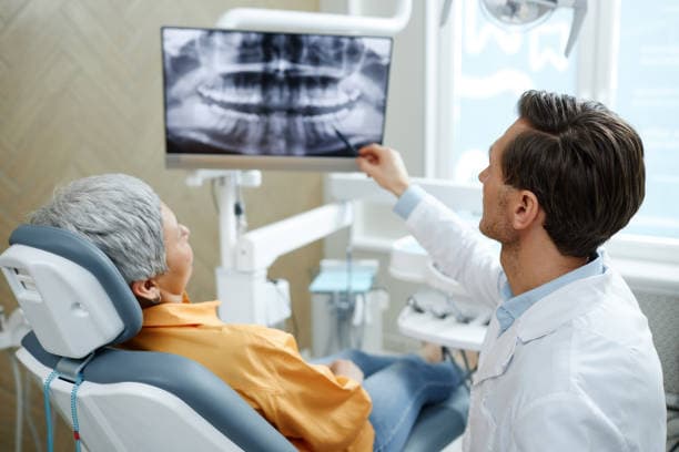 Our dental team at work
